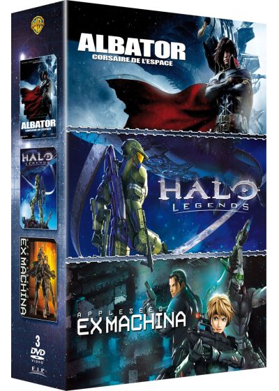 Albator, corsaire de l'espace + Halo Legends + Appleseed Ex Machina (Pack) - DVD