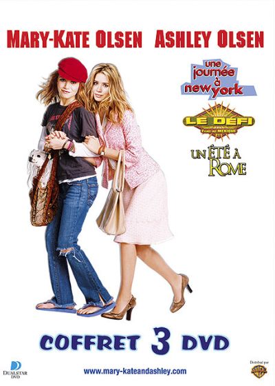 Mary-Kate & Ashley Olsen - Une journée à New York + Le défi + Un été à Rome - DVD