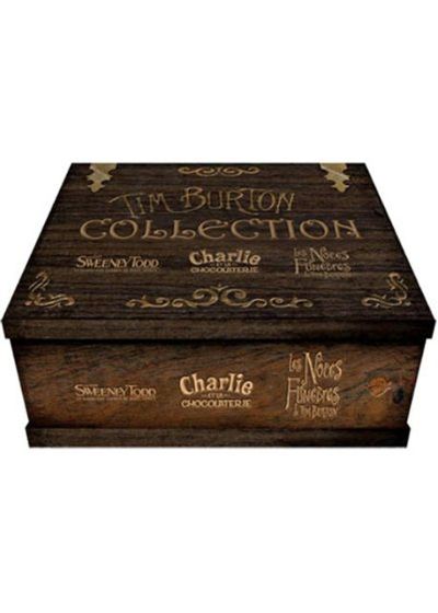 Tim Burton Collection : Sweeney Todd + Charlie et la chocolaterie + Les noces funèbres (Edition Prestige à Tirage Limité) - DVD