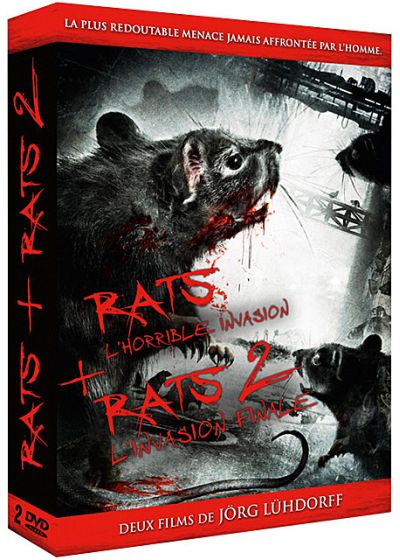 Rats - L'invasion commence + Rats 2 - L'invasion finale (Pack) - DVD