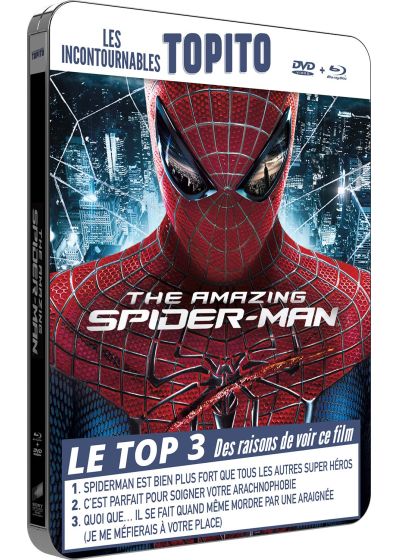 The Amazing Spider-Man (Combo Blu-ray + DVD - Édition boîtier métal FuturePak) - Blu-ray
