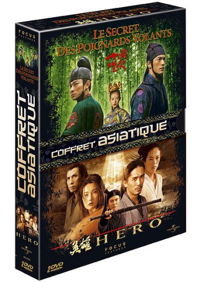 Coffret Asiatique - Le secret des poignards volants + Hero (Pack) - DVD