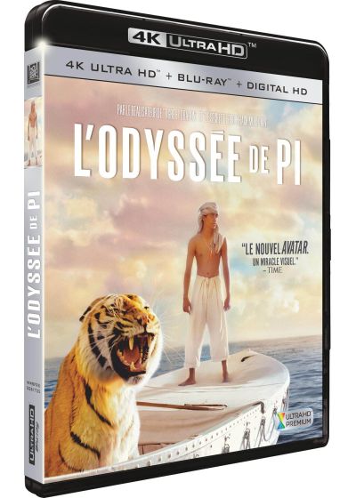 L'Odyssée de Pi (4K Ultra HD + Blu-ray + Digital HD) - 4K UHD
