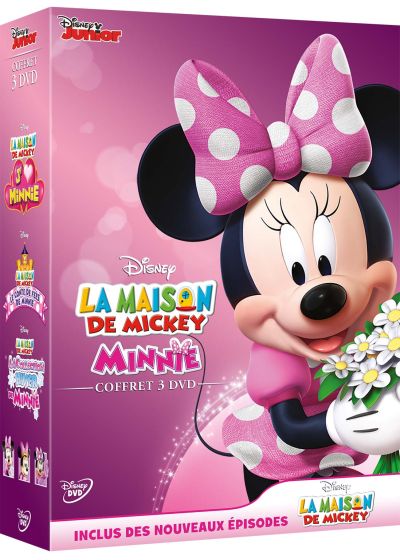 La Maison de Mickey - Minnie : J'aime Minnie + Le conte de fées de Minnie + La collection hiver de Minnie (Pack) - DVD