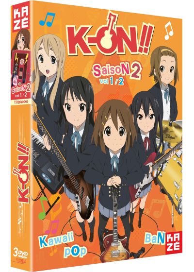 K-ON ! - Saison 2, Box 1/2 - DVD