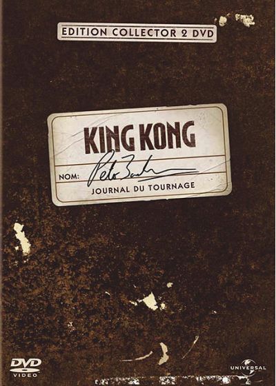 King Kong - Le journal du tournage (Édition Collector) - DVD