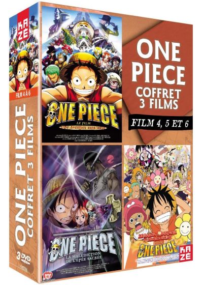 One Piece - Le Film 4, 5 et 6 - DVD