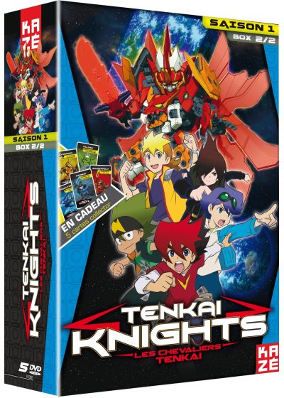 Tenkai Knights : Les Chevaliers Tenkai - Saison 1, Box 2/2 - DVD