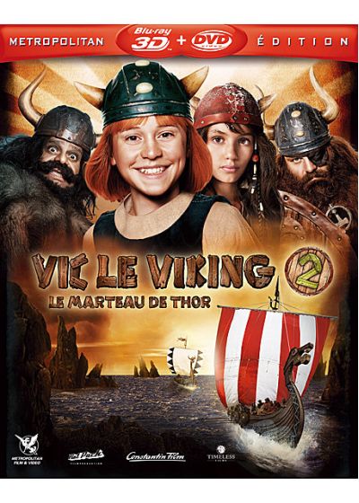 Vic le Viking 2 : Le marteau de Thor (Combo Blu-ray 3D + DVD) - Blu-ray 3D