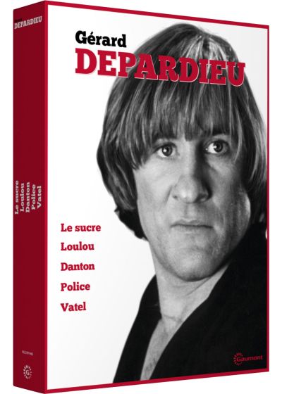 Gérard Depardieu : Le sucre + Loulou + Danton + Police + Vatel - DVD