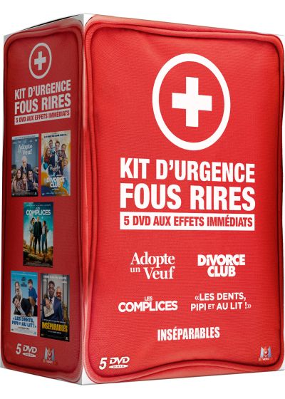 Kit d'urgence fous rires - Coffret 5 DVD aux effets immédiats (Pack) - DVD