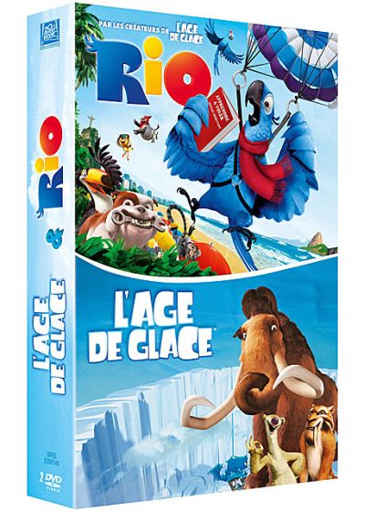 Rio + L'âge de glace (Pack) - DVD