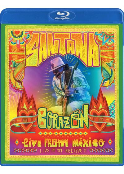 Santana : Corazon Live from Mexico - Live it to Believe it - Blu-ray