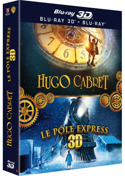 Hugo Cabret + Le Pôle Express 3D (Pack) - Blu-ray 3D
