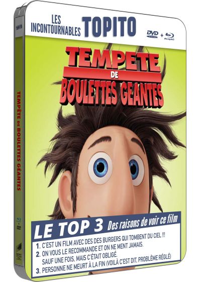 Tempête de boulettes géantes (Combo Blu-ray + DVD - Édition boîtier métal FuturePak) - Blu-ray