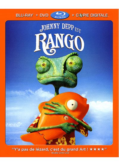 Rango (Combo Blu-ray + DVD + Copie digitale) - Blu-ray