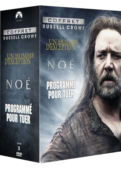 Coffret Russell Crowe : Noé + Un homme d'exception + Programmé pour tuer