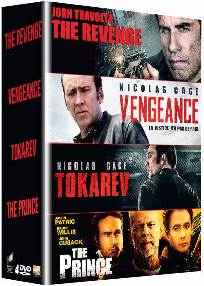 The Revenge + Vengeance + Tokarev + The Prince (Pack) - DVD
