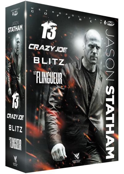 Jason Statham : Crazy Joe + 13 + Blitz + Le Flingueur (Pack) - DVD