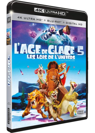 L'Age de glace 5 : Les lois de l'univers (4K Ultra HD + Blu-ray + Digital HD) - 4K UHD