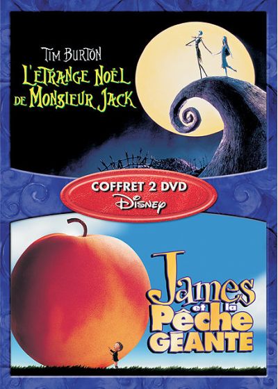 L'Etrange Noël de Mr. Jack + James et la pêche géante - DVD