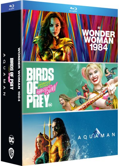 Aquaman + Birds of Prey + Wonder Woman 1984 (Pack) - Blu-ray