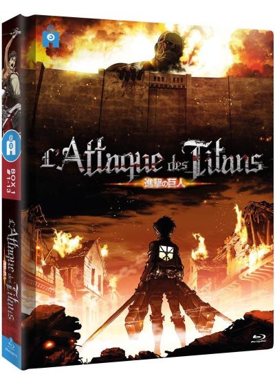 L'Attaque des Titans - Saison 1, Box 1/2 - Blu-ray