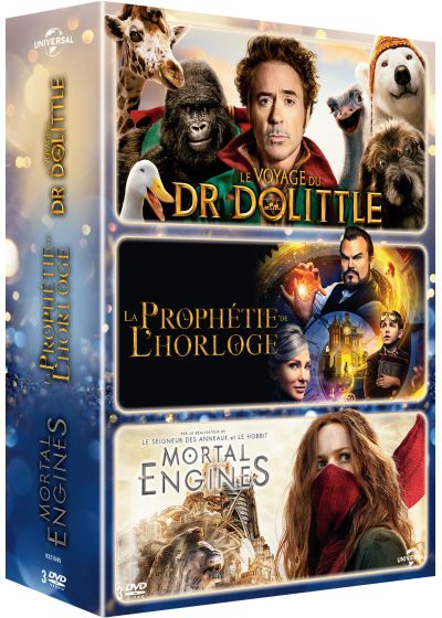 Le Voyage du Dr Dolittle + La Prophétie de l'horloge + Mortal Engines