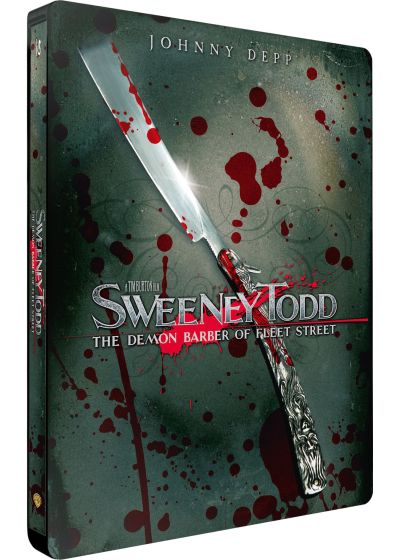 Sweeney Todd, le diabolique barbier de Fleet Street (Édition SteelBook) - Blu-ray