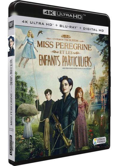 Miss Peregrine et les Enfants Particuliers (4K Ultra HD + Blu-ray + Digital HD) - 4K UHD