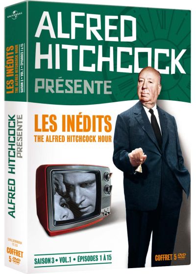 Alfred Hitchcock présente - Les inédits - Saison 3, vol. 1, épisodes 1 à 15 - DVD