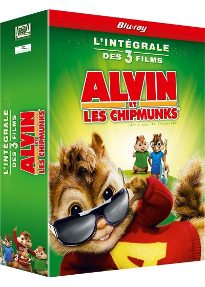 Alvin et les Chipmunks 1 + 2 + 3 - Blu-ray