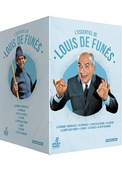 L'Essentiel de Louis de Funès - Coffret 8 DVD (Pack) - DVD