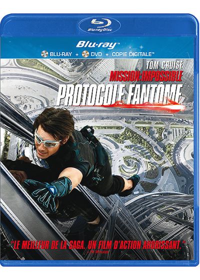 M:I-4 - Mission : Impossible - Protocole fantôme (Combo Blu-ray + DVD + Copie digitale) - Blu-ray