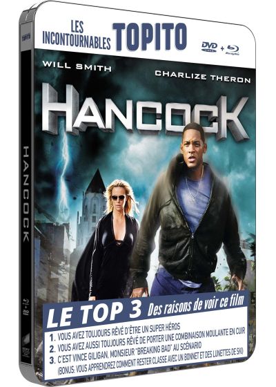 Hancock (Combo Blu-ray + DVD - Édition boîtier métal FuturePak) - Blu-ray