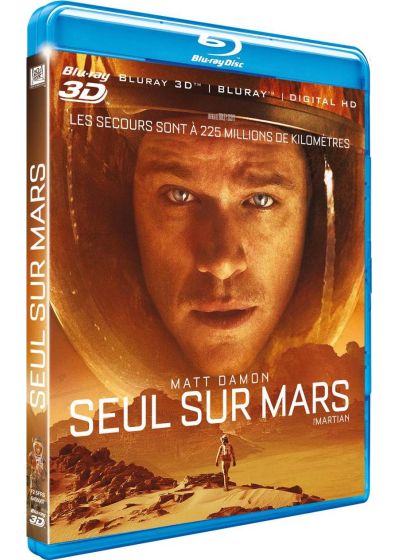 Seul sur Mars (Blu-ray 3D + Blu-ray + Digital HD) - Blu-ray 3D