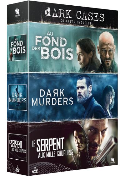 Dark Cases : Dark Murders + Au fond des bois + Le Serpent aux mille coupures (Pack) - DVD