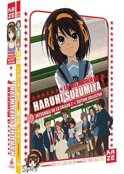 La Mélancolie de Haruhi Suzumiya - Intégrale de la Saison 2 (Édition Collector) - DVD