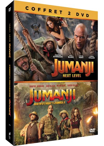 Jumanji : Bienvenue dans la jungle + Next Level - DVD