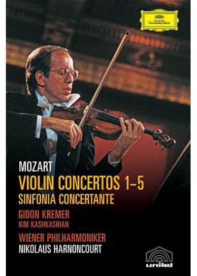 Mozart - Violin Concertos 1-5 & Sinfonia Concertante - Nikolaus Harnoncourt - DVD