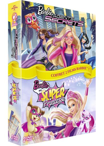 Barbie : Agents secrets + Barbie en super princesse - DVD