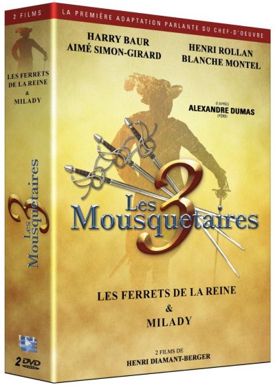 Les Trois mousquetaires : Les ferrets de la reine + Milady (Pack) - DVD