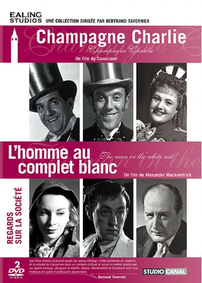 Ealing Studios - Coffret "Regards sur la société" - Champagne Charlie + L'homme au complet blanc - DVD