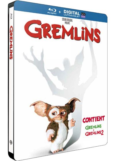 Gremlins + Gremlins 2 : La nouvelle génération (Blu-ray + Copie digitale - Édition boîtier SteelBook) - Blu-ray