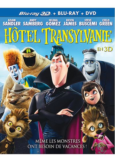 Hôtel Transylvanie (Combo Blu-ray 3D + Blu-ray + DVD) - Blu-ray 3D