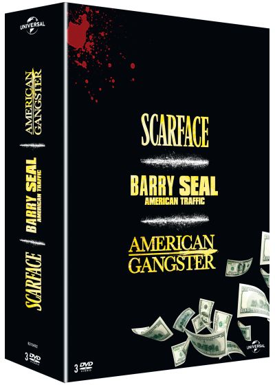 Coffret : Scarface + Barry Seal : American Traffic + American Gangster (Pack) - DVD