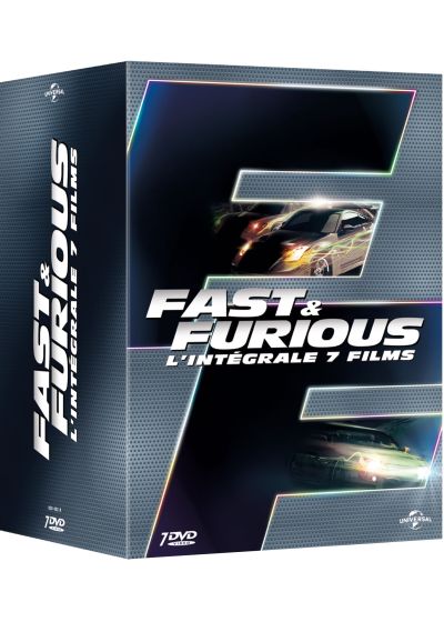 Fast and Furious - L'intégrale 7 films - DVD