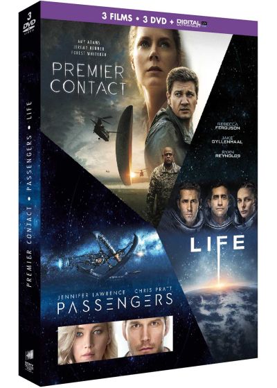 Coffret : Premier contact + Passengers + Life - Origine inconnue (DVD + Copie digitale) - DVD