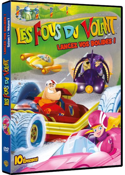 Les Fous du volant - Saison 1 - Volume 1 - Lancez vos bolides ! - DVD