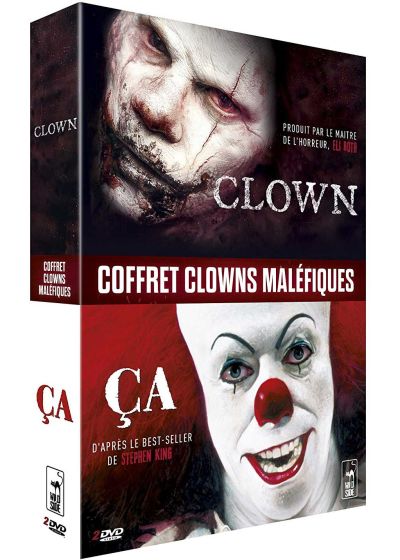 Clowns maléfiques - Coffret : Clown + Ça (Pack) - DVD